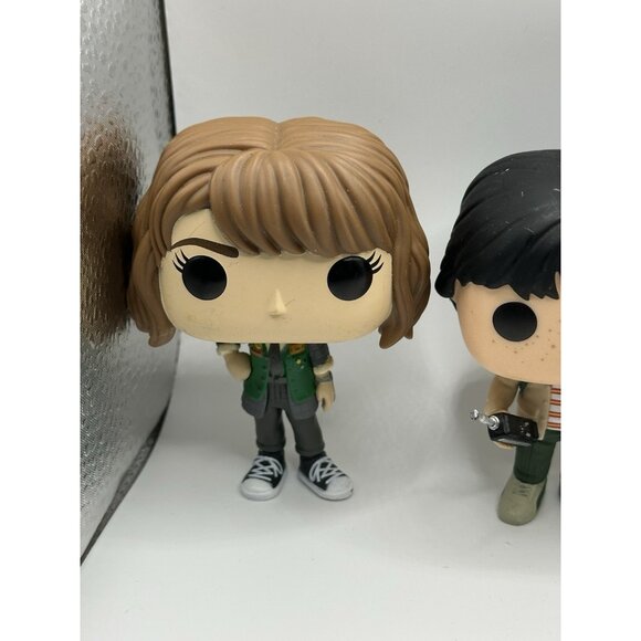 Lot Of 4 Funko Pop Stranger Things Figures Mike Eleven Max Robin - Picture 2 of 10
